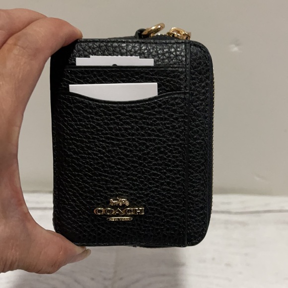 NWT Coach small card I’d coin purse - Picture 4 of 6
